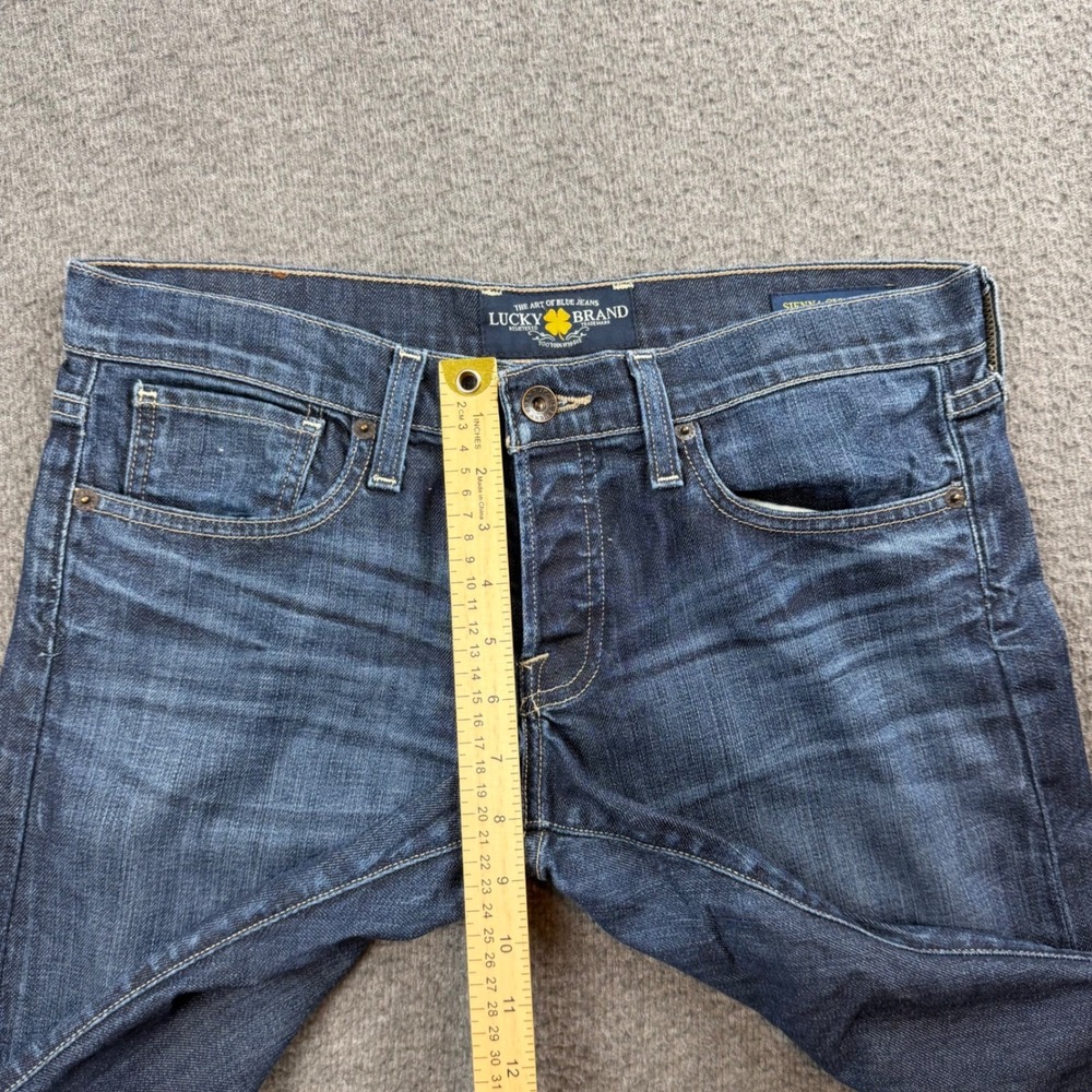 Lucky Brand Sienna Cigarette Jeans Women's 4/27 Blue Dark Wash Slim Straight - Picture 9 of 12